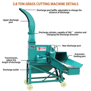 <span class=keywords><strong>ราคา</strong></span>ใหม่ลดลง 3.8-4 ตัน/ชม. เครื่องตัดฟางข้าวโพด หญ้าแห้ง สำหรับสัตว์ ทำจากสแตนเลส เหมาะสำหรับวัว แกะ โค ใช้ทำอาหารสัตว์ - Product Image 2