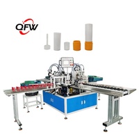Machine d'assemblage de baumes à lèvres semi-automatique haute performance QFW personnalisée, ligne de fabrication de tubes de rouge à lèvres, garantie 1 an