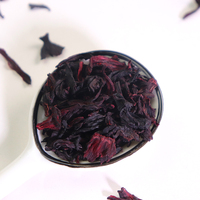 Thé d'Hibiscus (Thé de Roselle) Mélange de Thés Santé pour la Beauté de la Peau des Femmes |   Thé aux herbes sans caféine |   Thé personnalisé OEM 30 sachets