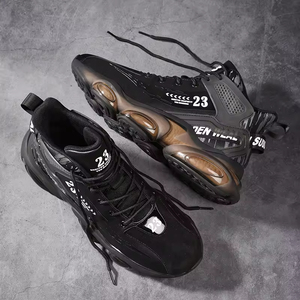 Chaussures de course montantes pour homme, nouvelle collection printemps 2025, légères et amortissantes, à lacets, décontractées, avec semelles souples, modèle Evergreen - Product Image 3