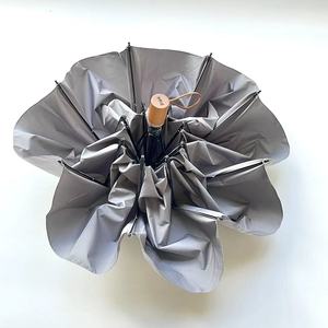 Nano Water <strong>Repellent</strong> <strong>Umbrella</strong> 3 Fold Manual Open Windproof <strong>Umbrella</strong> Carbon Compact <strong>Umbrella</strong> - Product Image 5