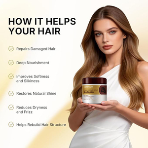 Mascarilla Capilar de Colágeno Hidratante, Reparadora y Suavizante, Producto de Nueva Llegada de Moda de Marca Privada - Product Image 5