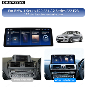 Autoradio Android 12,8 pouces avec écran CarPlay, GPS, multimédia pour <span class=keywords><strong>BMW</strong></span> F20 F21 F22 F23 RHD Série 1 Série <span class=keywords><strong>2</strong></span> conduite à droite - Product Image 3