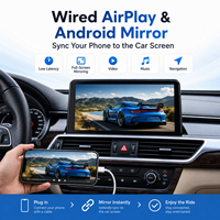 CarPlay sans fil Android Auto pour lecteur DVD de voiture Maserati Quattroporte/Ghibli 2014-2016, Mirror-link d'usine