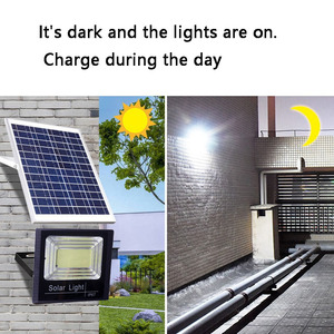 Năng lượng mặt trời lũ ánh sáng 500Watts pin 1000 Wát năng lượng mặt trời lũ đèn với cảm biến chuyển động - Product Image 6