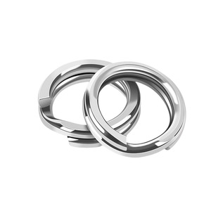 Thép không gỉ xoay Snap móc luya Vòng Báo Chí phẳng kết nối vòng SF-072 đại dương bãi biển câu cá Phụ Kiện - Product Image 1