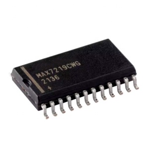 MAX7219CWG+ Originales, Chips IC de Controladores LED SOIC-24, MAX7219, MAX7219EWG+T, MAX7219CNG+, MAX7219CNG+, MAX7219, MAX7219CWG+T, MAX7219CWG+ - Product Image 1
