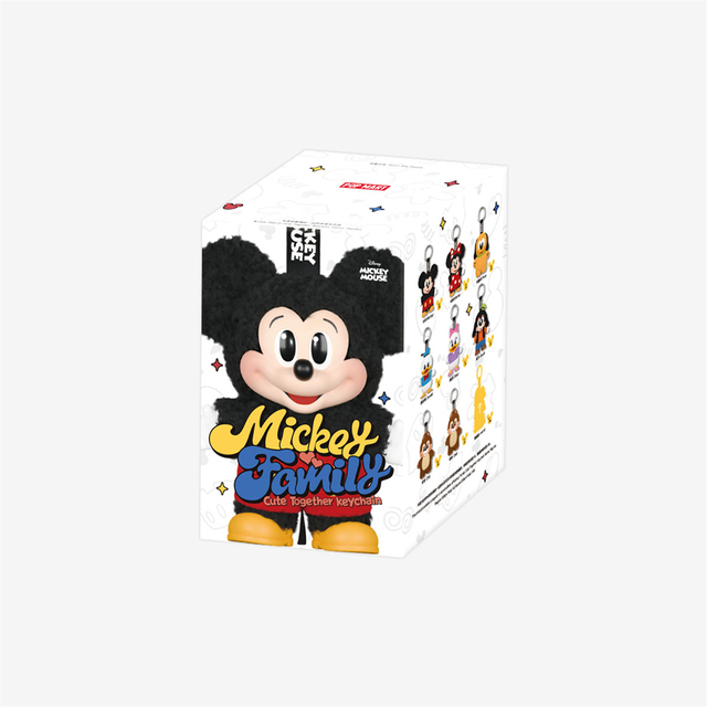 Popmart Authentic Original Dissnneyy Mickkeyy Family Series Figures Plush Toys Mystery Boxes