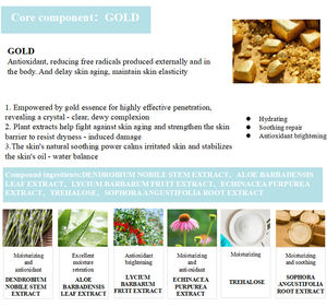 Esencia Gold Hydra Radiance 18ml, Hidrata en Profundidad, Calma, Mejora la Luminosidad, Extracto Botánico de Lámina de Oro, Suero Delicado para el Cuidado de la Piel - Product Image 4