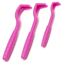 3 pièces par ensemble, crochet pour enlever les tiques, pince à épiler, tirer les tiques, accessoires pour chats et chiens, pince à tiques, acariens, extracteur de puces pour chiens