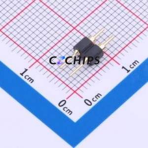 PZ254-1-02-Z-C Pin Header Through hole Component (THT),P=2.54mm Connector 1x2P 2.54mm Round Pin Through Hole - Product Image 2