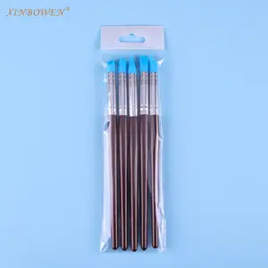 Xin Bowen 5 Stks Set Hoge Kwaliteit Klei Gereedschap Rood Acryl Siliconen Rubber Pen Polymeer Klei Gereedschap