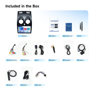 Dasaita Android13 Voiture Stéréo Voiture Audio Multimédia <span class=keywords><strong>Radio</strong></span> Voiture Écran Navigation Tête Unité Carplay pour Nissan Qashqai 2008-2014 - Product Image 6