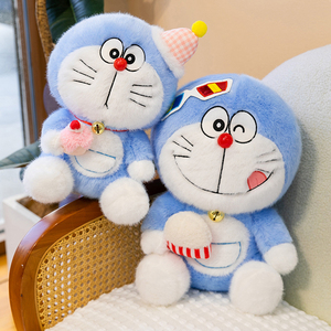 Juguete <span class=keywords><strong>de</strong></span> Peluche <span class=keywords><strong>de</strong></span> Gato Dingdang Azul Adorable al por Mayor <span class=keywords><strong>y</strong></span> al por Menor, Muñeco <span class=keywords><strong>de</strong></span> Peluche <span class=keywords><strong>de</strong></span> Gato Robot Suave con Postre <span class=keywords><strong>de</strong></span> Palomitas, Regalo <span class=keywords><strong>de</strong></span> Cumpleaños para Niños - Product Image 4