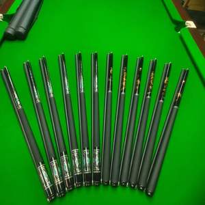 Bâton de billard en graphite de 58 pouces Style 3/4 PC avec joint radial en bois d'érable au carbone et en acier Pointe de 9mm pour piscine - Product Image 4