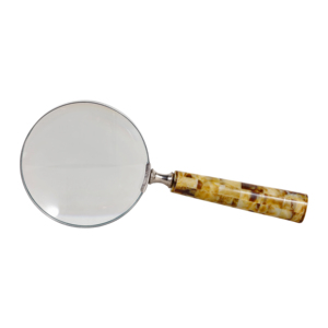 Lente d'ingrandimento decorativa con manico a tartaruga, accessorio da scrivania per ufficio, decorazione per la casa, espositore da scaffale per soggiorno - Product Image 4