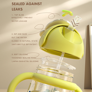 2024 enfants PPSU bouteille <span class=keywords><strong>d</strong></span>'eau apprendre à boire tasse étanche bébé 6M + 12M + - Product Image 4