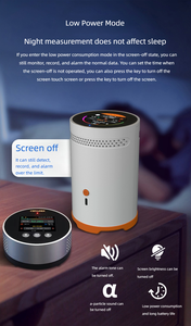 Détecteur <span class=keywords><strong>de</strong></span> <span class=keywords><strong>gaz</strong></span> <span class=keywords><strong>radon</strong></span> RM-75 Aikesi, surveillance <span class=keywords><strong>du</strong></span> <span class=keywords><strong>radon</strong></span> radioactif, <span class=keywords><strong>mesure</strong></span> <span class=keywords><strong>de</strong></span> la concentration <span class=keywords><strong>de</strong></span> <span class=keywords><strong>gaz</strong></span> <span class=keywords><strong>radon</strong></span> intérieur Rn - Product Image 5