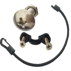 Accesorio para kayak, cuerda elástica con gancho y abrazadera, 6 mm, 44 cm, duradera, para lagos, ríos, uso recreativo - Product Image 3