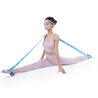 Bandas de Resistencia Multifuncionales para Adelgazar, Correa de Yoga, Banda Elástica de 8/10/12 Secciones, Entrenamiento Latino, Baile, Pilates, Gimnasia