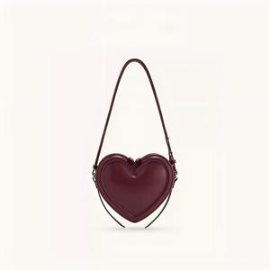 Sac bandoulière mini Micha en cuir PU souple en forme de cœur, idéal pour les soirées – Le plus vendu - Product Image 1