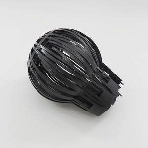 Garde-corps universel en plastique, lot de 4 pièces, tuyau de descente et Flexible, filtre de ballon, pas de bouchage, blocage de bec contre les feuilles et les débris - Product Image 3