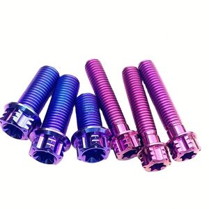 Wholesale DIN912 Aluminum Anodized M3 <b>M4</b> M5 M6 M8 M10 M5 X 18mm Hex Socket Cap <b>Screw</b> - Product Image 1