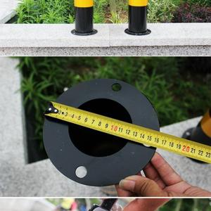 Poteaux de signalisation routière en acier de 1,2 mm, fixation au sol, protection routière IP65 - Product Image 4