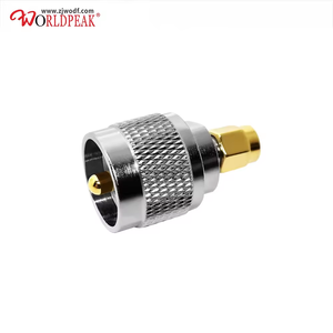 SMA ذكر المكونات UHF ذكر <span class=keywords><strong>PL</strong></span> إلى SO239 موصل M RF موصل محول محوري لهواة راديو CB - Product Image 5