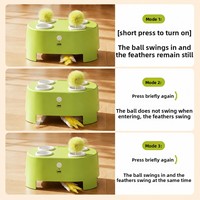 Nouveau jouet électrique pour chat en forme de fromage – Boîte magique durable résistante aux morsures – Jeu interactif auto-amusant anti-ennui