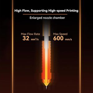 Kit de actualizaciones oficial Creality K1/K1 <span class=keywords><strong>Max</strong></span>/k1c Hotend, bloque de calentamiento de cerámica serie K1, impresoras 3D Hotend integrado Quick-swap N - Product Image 5