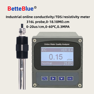 Betteblue Waterkwaliteit <span class=keywords><strong>Tester</strong></span> 0-20us/Cm 0-18.18mΩ 0.6mpa Npt3/4 Draad Geleidbaarheid/Tds/Soortelijke Meter - Product Image 2