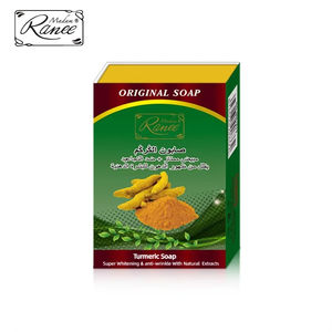 Barra de Limpieza Herbal Natural con Asafoetida <span class=keywords><strong>y</strong></span> Jengibre, Jabón con Aceites Esenciales Originales Madam Ranee - Product Image 1