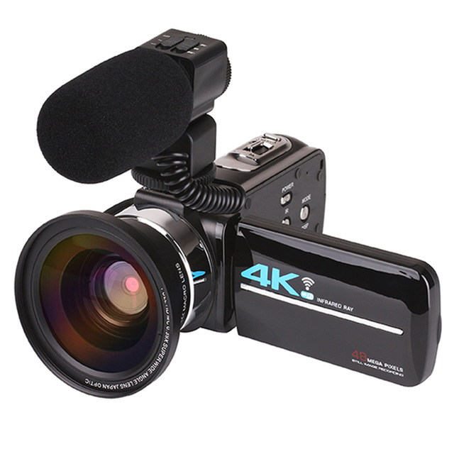 48Mp 4K Wifi Digital Video Camera With 3.0'' Touch Display
