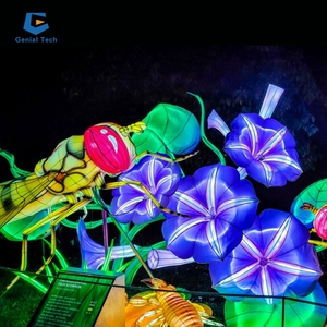 SG-RT205 فوانيس صينية زخرفية شعبية لعروض الإضاءة الملونة في مهرجان الفوانيس - Product Image 1