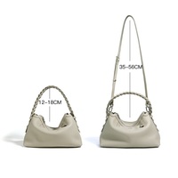 Fabricant en gros, nouveau sac à main en cuir véritable OEM ODM, mode vintage de luxe pour femmes, sac à main à porter à l'épaule, personnalisé
