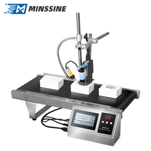 Ngày mới mã hóa máy với băng tải 12.7 mét in Chiều cao mã <span class=keywords><strong>QR</strong></span> mã vạch Logo băng tải máy in tích hợp máy - Product Image 1