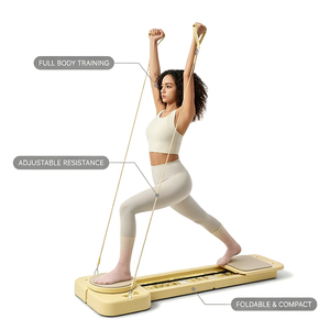 Compact Mini Pilates Board Small Home Gym Equipment Portable Core Trainer for Reformer Workout - Product Image 3