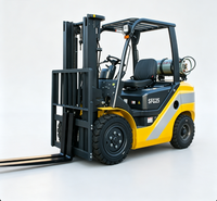 Chariot élévateur contrepoids au lithium SFE30 de 3 tonnes, hauteur de levage maximale de 4045 mm, centre de charge de 500 mm pour la manutention de palettes en entrepôt