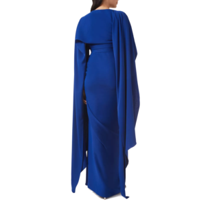 <span class=keywords><strong>Abito</strong></span> <span class=keywords><strong>lungo</strong></span> elegante a <span class=keywords><strong>maniche</strong></span> a mantello <span class=keywords><strong>abito</strong></span> <span class=keywords><strong>lungo</strong></span> <span class=keywords><strong>da</strong></span> sera formale <span class=keywords><strong>da</strong></span> donna <span class=keywords><strong>con</strong></span> Design drappeggiato - Product Image 2