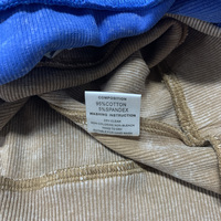 Maßgefertigter Vintage Rundhals-Weihnachtspullover Luxuriöser Einfarbiger Übergroßer Drop-Shoulder Baumwoll-Gerippter Cord-Hoodie Sweatshirt