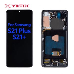 Écran tactile d'origine avec châssis pour réparation de téléphones mobiles Samsung <span class=keywords><strong>Galaxy</strong></span> <span class=keywords><strong>S21</strong></span> Plus <span class=keywords><strong>S21</strong></span>+ 5G – Vente en gros - Product Image 1