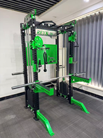 REYK REYK39 Machine à câbles en acier - Équipement de musculation multifonction Smith Front pour entraînement biceps et triceps, pile de poids 75 kg, universel unisexe