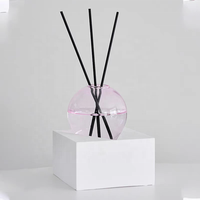 METURE 8D 10D 12D VIDE nouveau design Orbe en verre décoratif avec couleurs personnalisées, diffuseur de roseau en verre peint