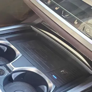 Caricatore Wireless per Auto <span class=keywords><strong>BMW</strong></span> Serie 7 G11 G12, Accessori, Piastra di Ricarica Rapida, Adattatore per Accendisigari 12-24V, Modifica Interna - Product Image 4