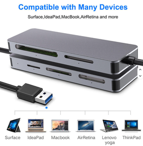 5-in-1 Multifunction USB 3.0 High Speed CFast <strong>Card</strong> <strong>Reader</strong> Writer MS SD3.0 &amp; TF3.0 <strong>Memory</strong> <strong>Card</strong> External Installation - Product Image 6