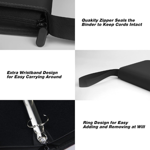 Album en cuir <span class=keywords><strong>avec</strong></span> logo personnalisé, 4 pochettes, 400 cartes, imperméable, en cuir PU, pour collection de cartes de baseball/cartes animées, cartes à collectionner - Product Image 5