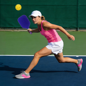 Nouvelle conception approuvée par l'USAPA, pagaie de pickleball silencieuse de 16 mm, réduit le bruit de 30 %, pratique en intérieur et en extérieur, jeu silencieux - Product Image 4
