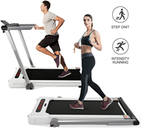 Caminadora Eléctrica Plegable de Acero para Oficina, Marca Manufacturer Well Made 3 en 1, para Caminar, Correr y Trotar, Motor de 2.5HP, Velocidad de 1-12km/h