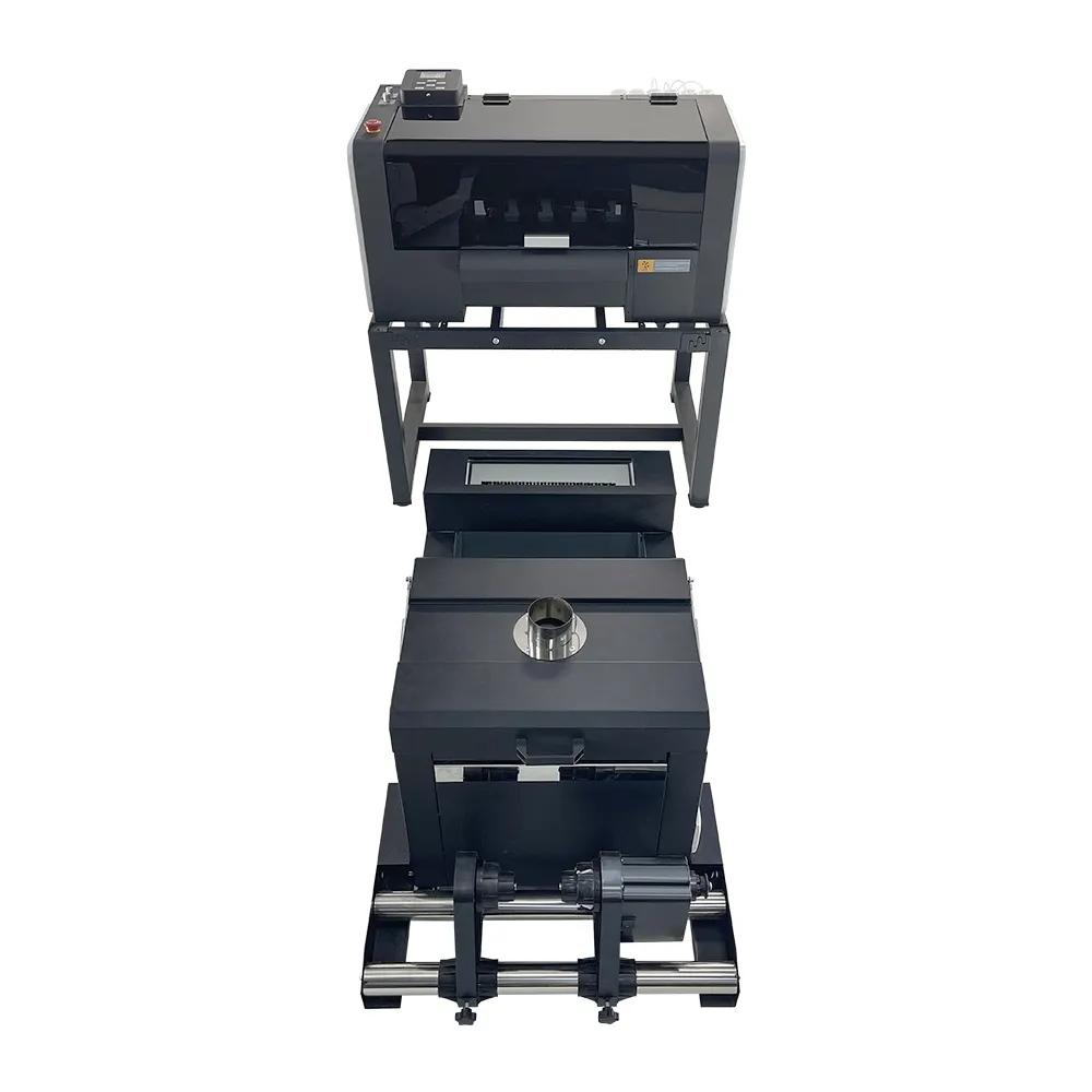 Ocbestjet XP600 4720 I3200 24นิ้ว DTF Transfer Machine ดิจิตอล T เสื้อสิ่งทอพิมพ์ความร้อนฟิล์ม PET เครื่องพิมพ์